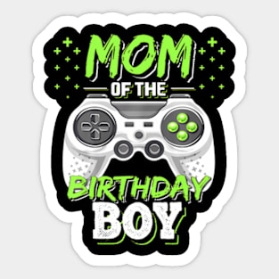 Mom of the Birthday Video Birthday Sticker